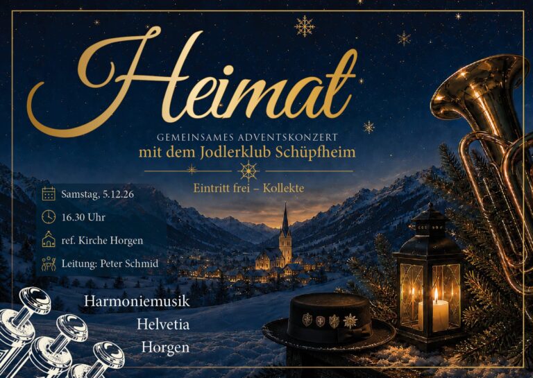 Heimat: Gemeinsames Adventskonzert in Horgen ZH